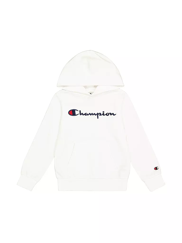 CHAMPION | Jungen Kapuzensweater - Hoodie  | weiss
