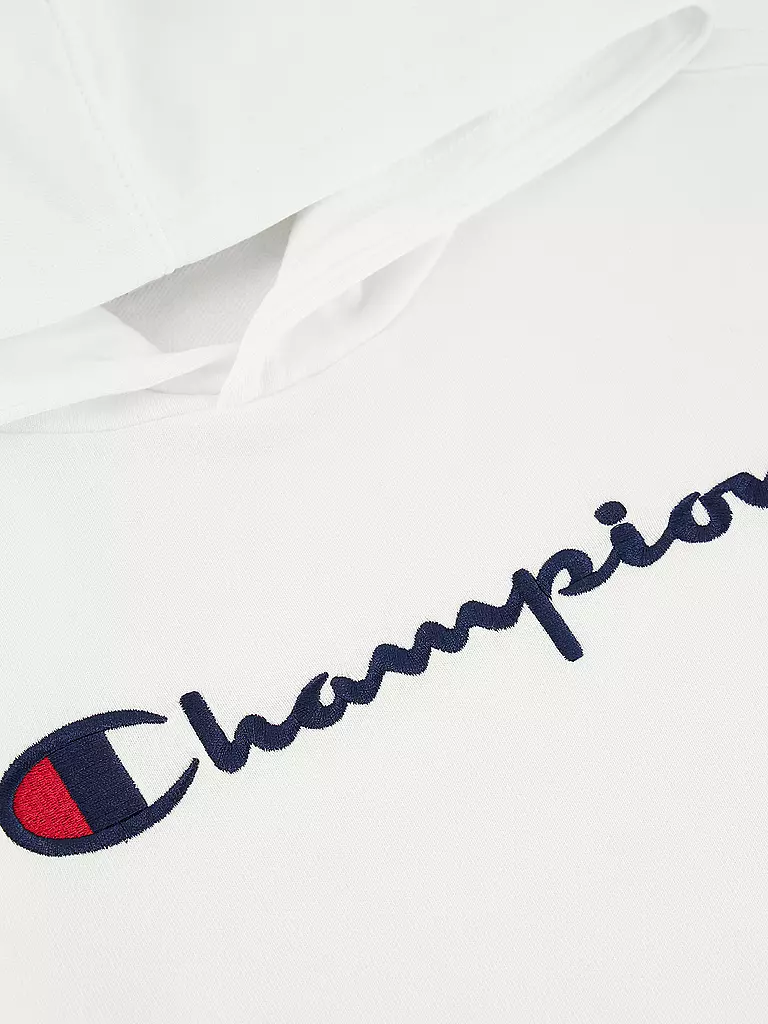 CHAMPION | Jungen Kapuzensweater - Hoodie  | weiss