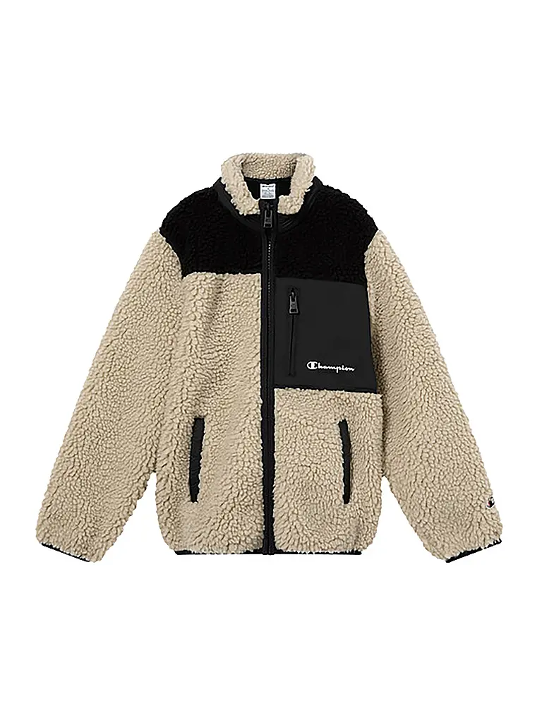 CHAMPION | Jungen Sweatjacke | Beige