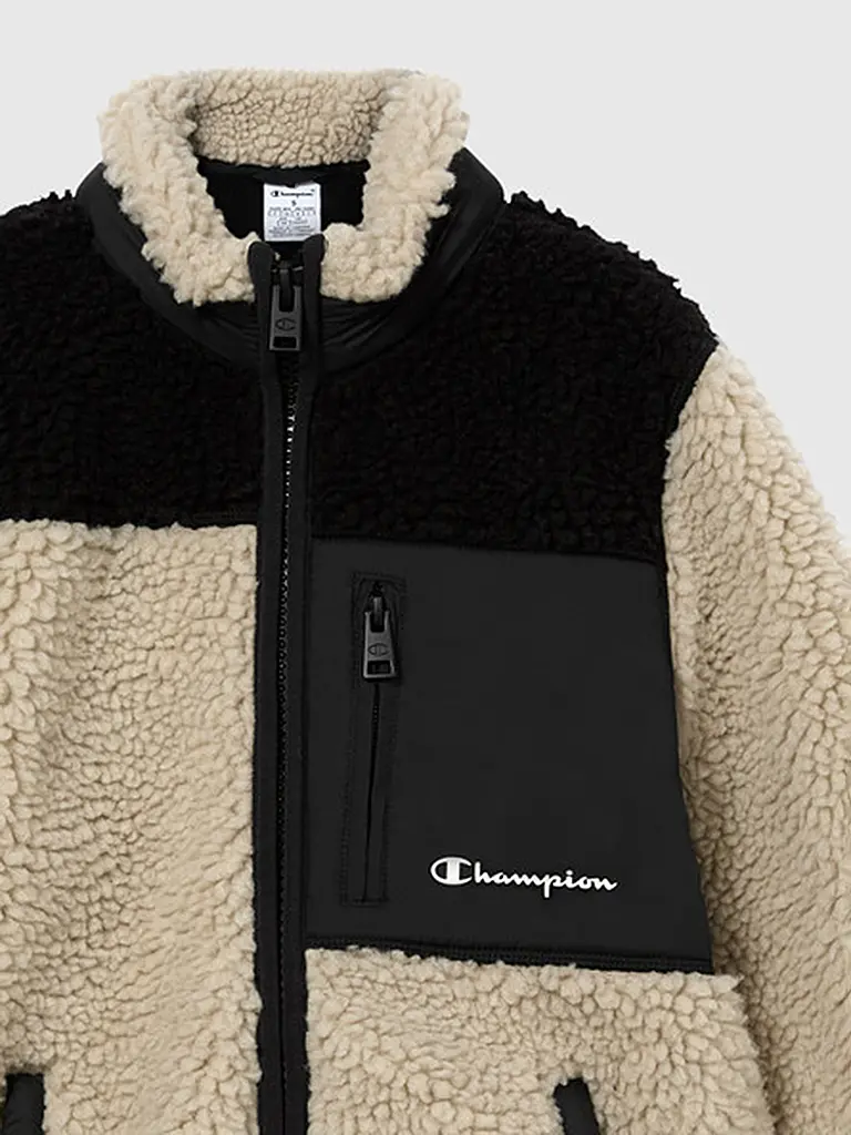 CHAMPION | Jungen Sweatjacke | Beige