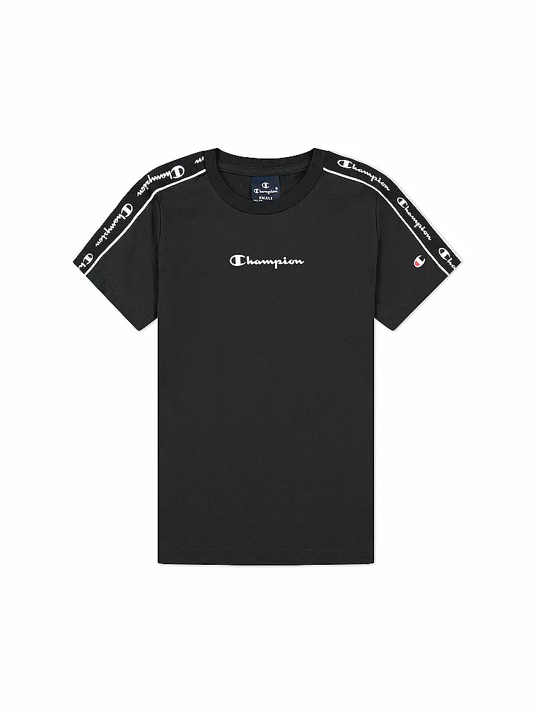 CHAMPION | Jungen T-Shirt  | schwarz