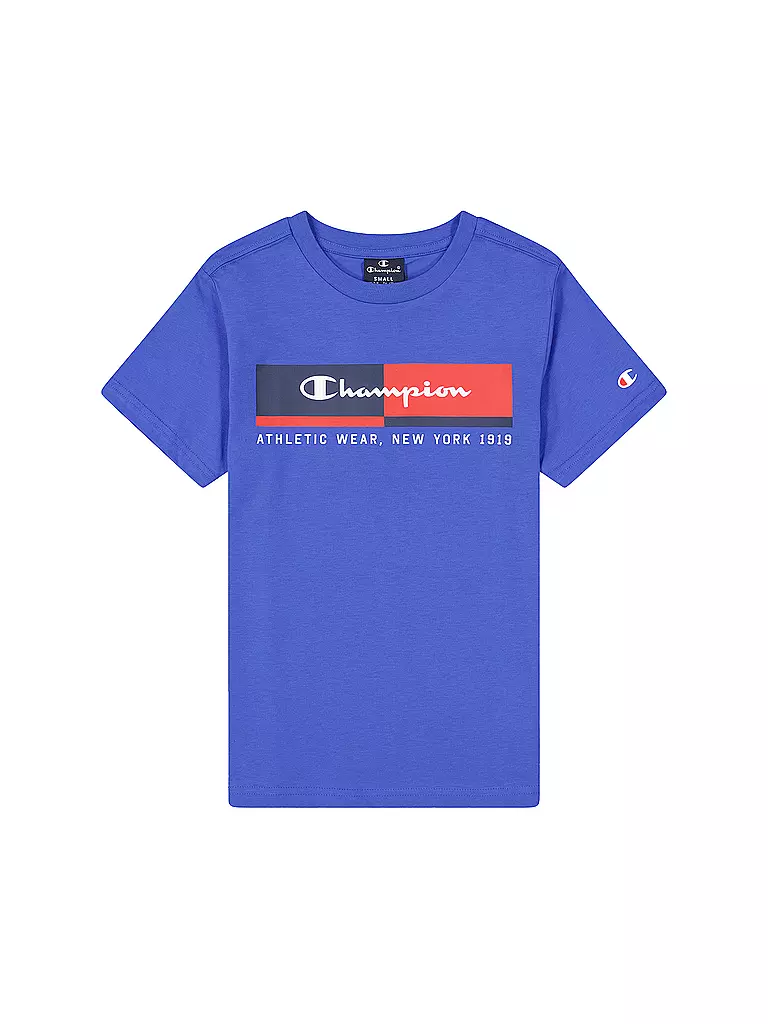 CHAMPION | Jungen T-Shirt  | blau