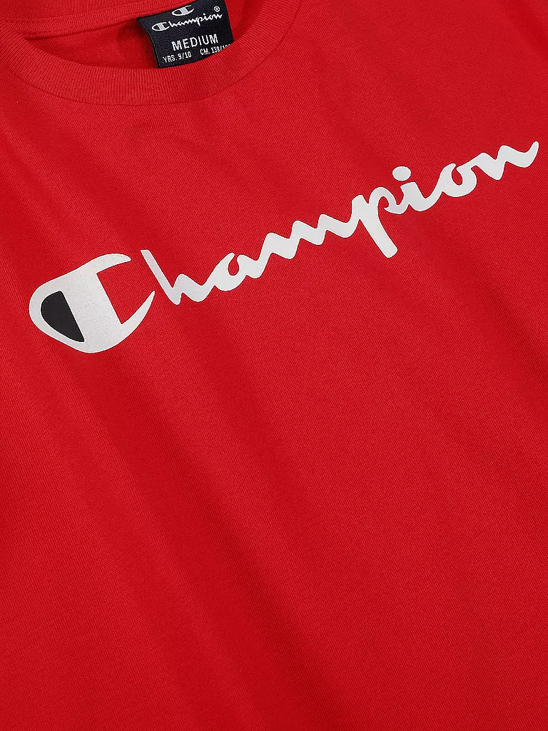 CHAMPION | Jungen T-Shirt | rot