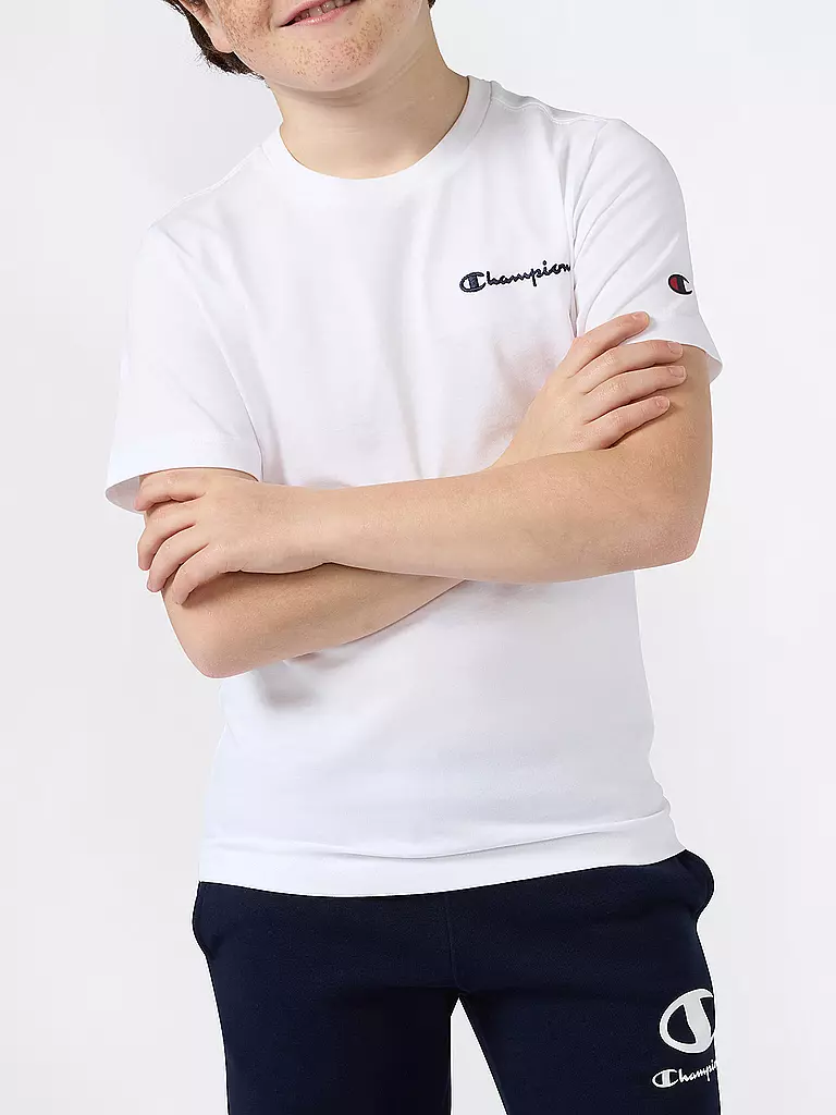 CHAMPION | Jungen T-Shirt | weiss