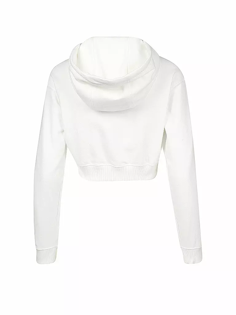 CHAMPION | Kapuzensweater - Hoodie Cropped Fit | weiß