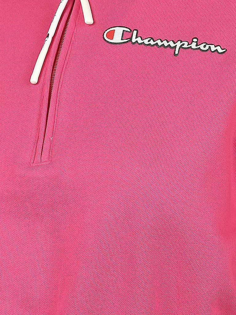 CHAMPION | Kapuzensweater - Hoodie Cropped Fit | pink