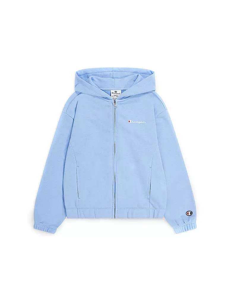 CHAMPION | Mädchen Sweatjacke  | hellblau