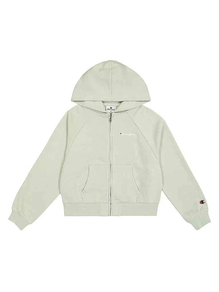 CHAMPION | Mädchen Sweatjacke  | hellgrün