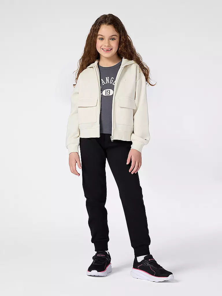CHAMPION | Mädchen Sweatjacke  | creme