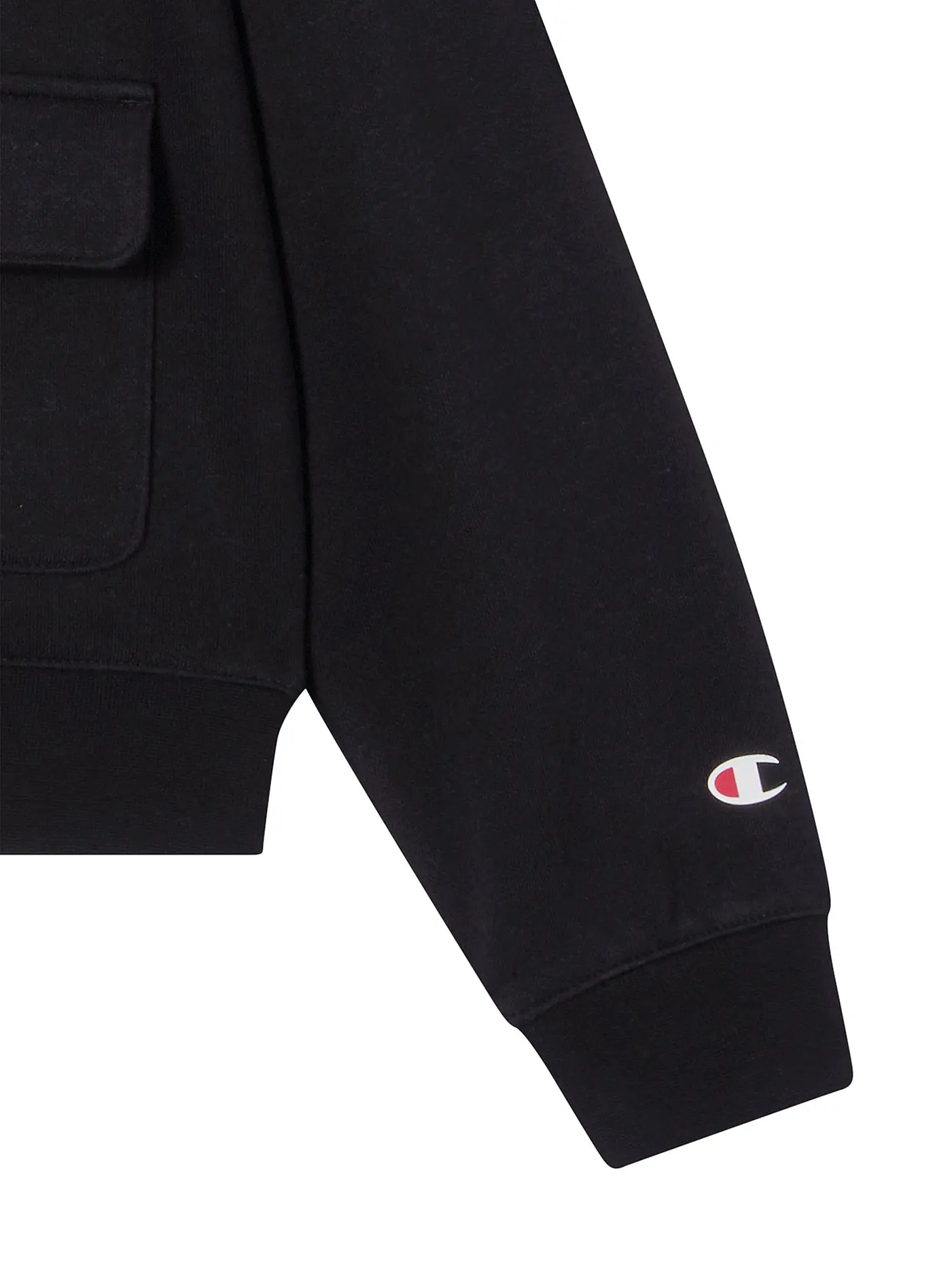 CHAMPION | Mädchen Sweatjacke  | schwarz