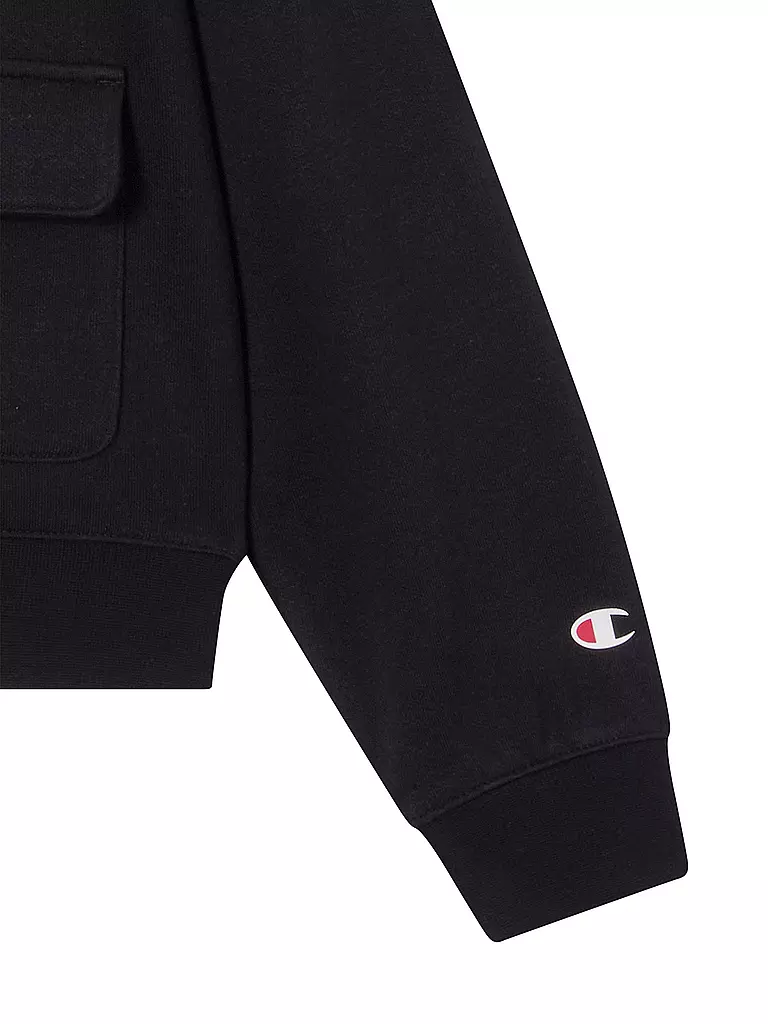 CHAMPION | Mädchen Sweatjacke  | schwarz