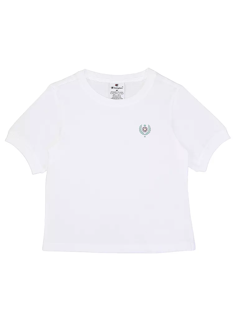 CHAMPION | Mädchen T-Shirt  | weiss