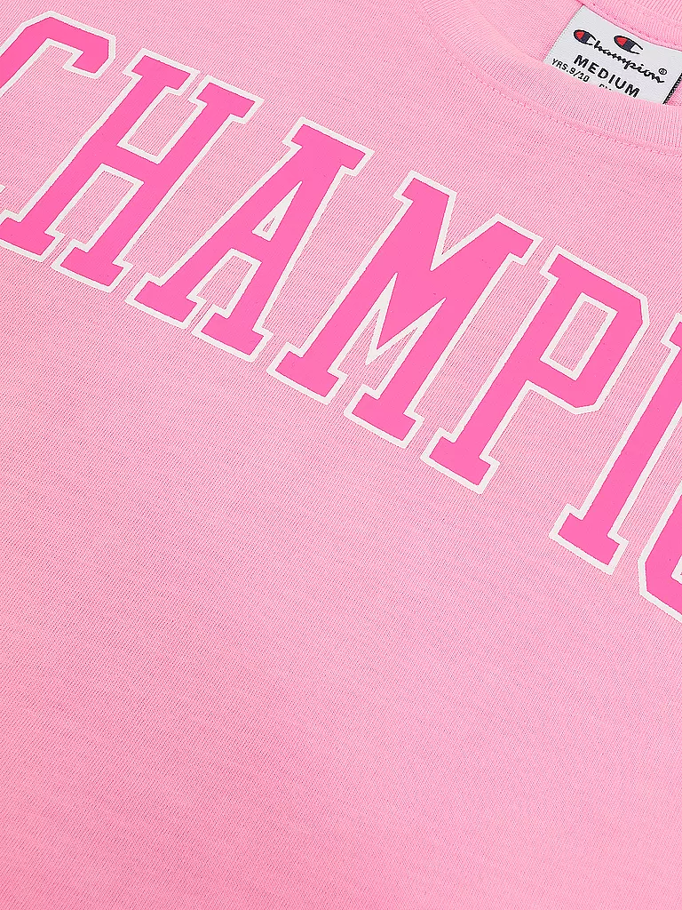 CHAMPION | Mädchen T-Shirt Oversized C-CAMPUS | pink