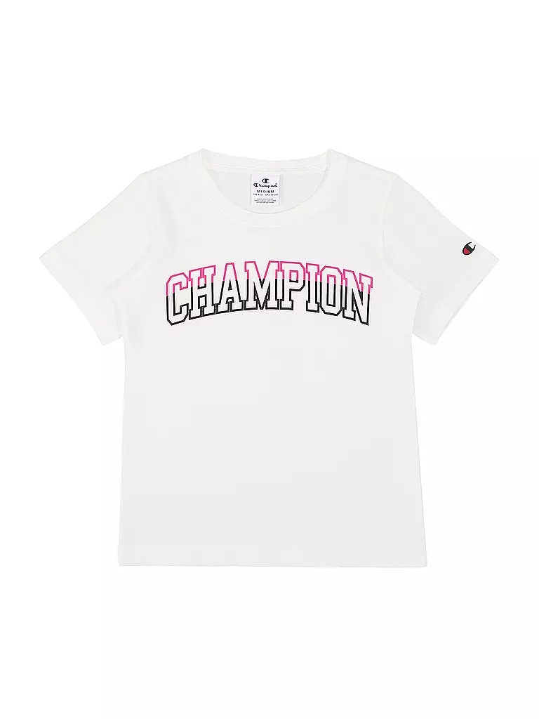 CHAMPION | Mädchen T-Shirt | weiss