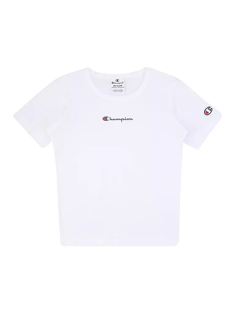 CHAMPION | Mädchen T-Shirt | weiss