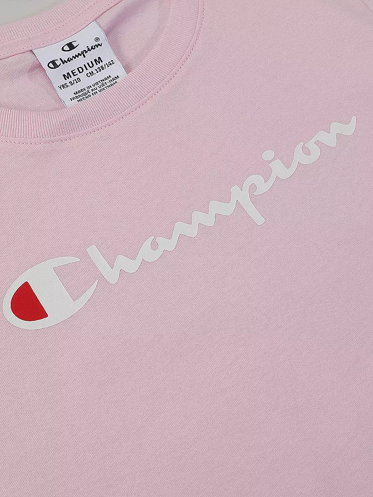 CHAMPION | Mädchen T-Shirt | rosa