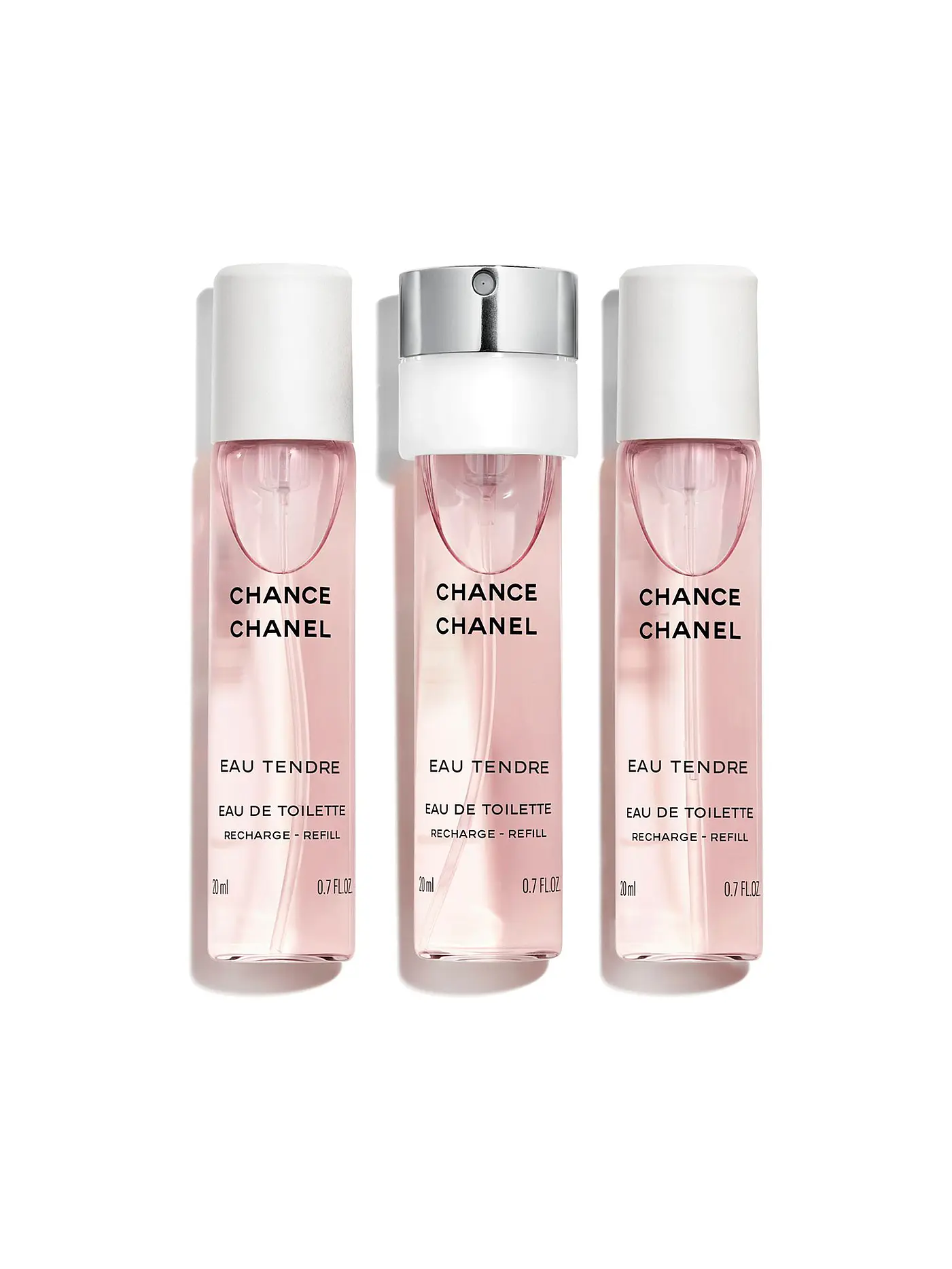 CHANEL |  EAU DE TOILETTE TWIST AND SPRAY 3X20ML NACHFÜLLUNG | keine Farbe