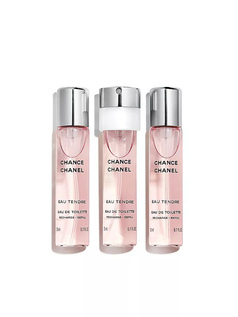 CHANEL |  EAU DE TOILETTE TWIST AND SPRAY 3X20ML NACHFÜLLUNG | keine Farbe