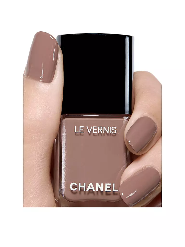 CHANEL |  NAGELLACK MIT LANGEM HALT 13ML | braun