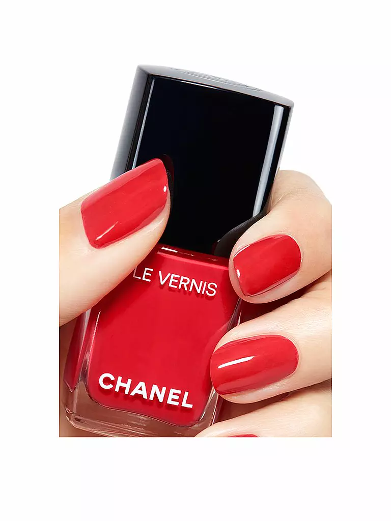 CHANEL |  NAGELLACK MIT LANGEM HALT 13ML | rot