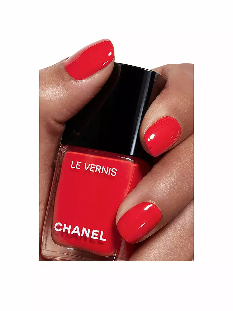 CHANEL |  NAGELLACK MIT LANGEM HALT 13ML | rot