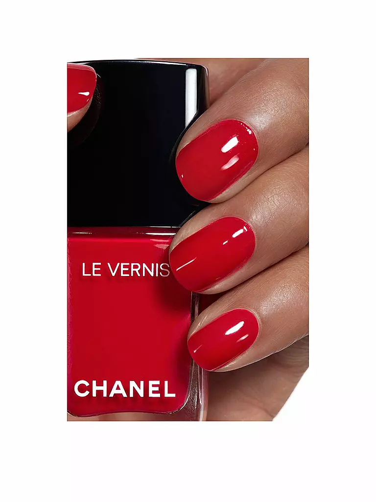 CHANEL |  NAGELLACK MIT LANGEM HALT 13ML | rot