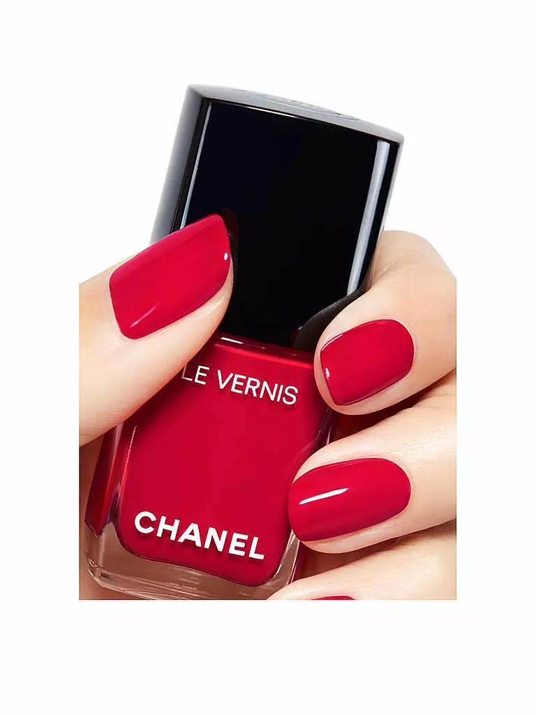 CHANEL |  NAGELLACK MIT LANGEM HALT 13ML | rot