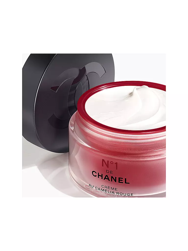 CHANEL | CREME MIT ROTER KAMELIE - POLSTERT AUF – GLÄTTET – SCHÜTZT 50ML | keine Farbe
