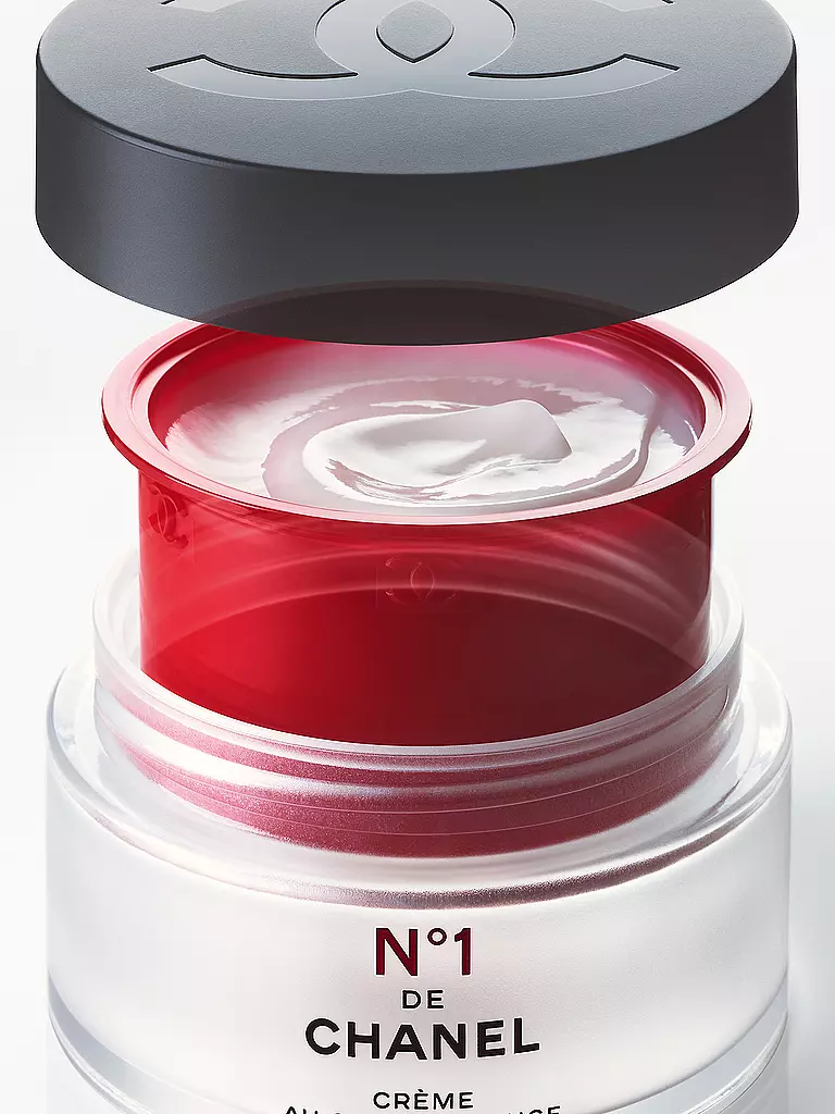 CHANEL | CREME MIT ROTER KAMELIE - POLSTERT AUF – GLÄTTET – SCHÜTZT 50ML | keine Farbe