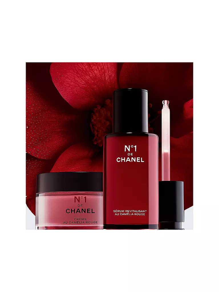 CHANEL | CREME MIT ROTER KAMELIE - POLSTERT AUF – GLÄTTET – SCHÜTZT 50ML | keine Farbe