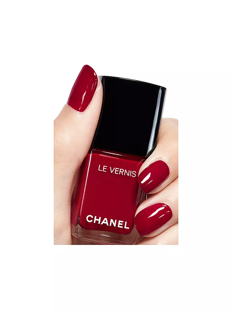 CHANEL | NAGELLACK – FARBE UND GLANZ MIT LANGEM HALT 13ML | dunkelrot