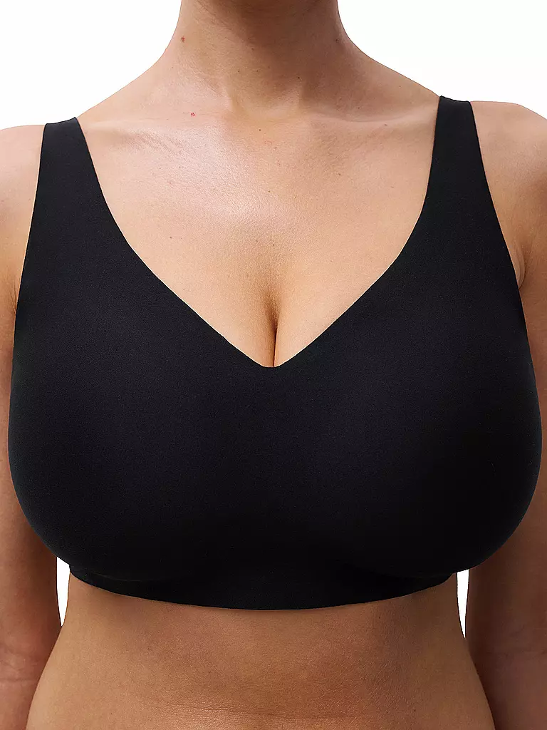 CHANTELLE | BH ohne Bügel SOFTSTRETCH POWER schwarz | schwarz