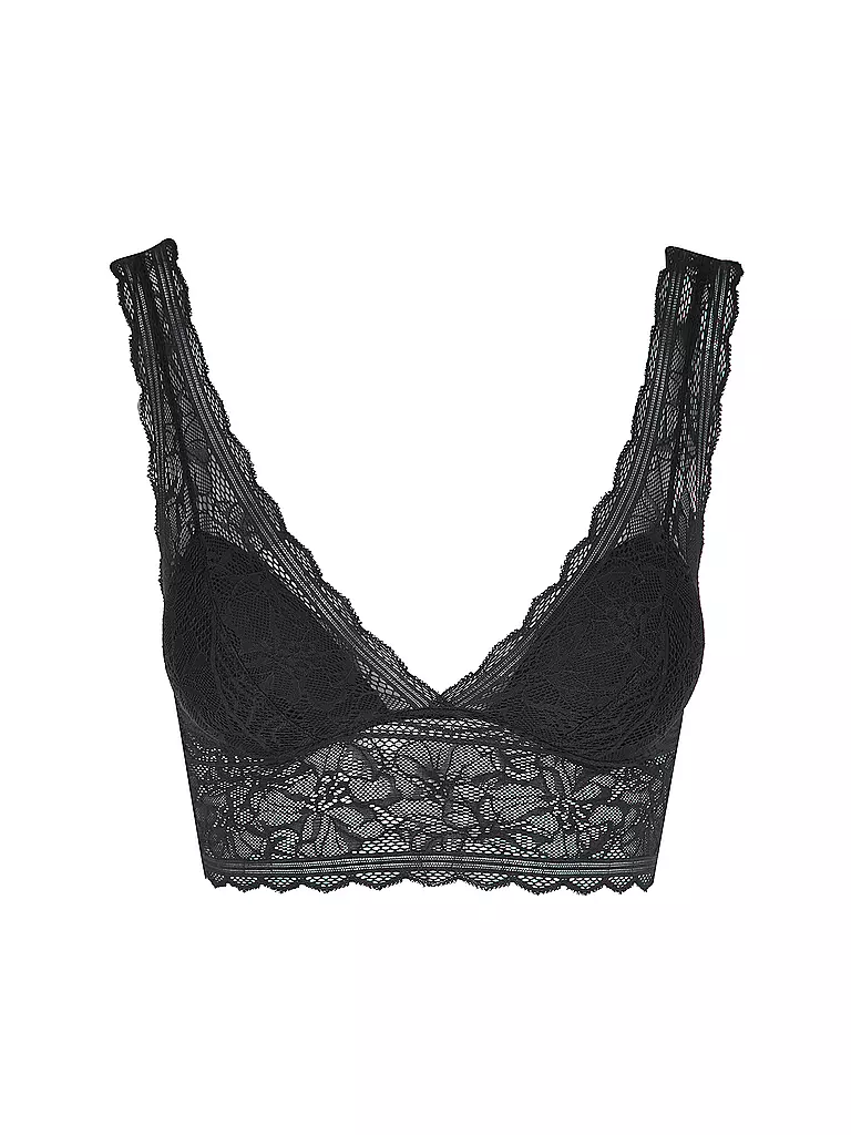 CHANTELLE | Bustier FLORAL TOUCH schwarz  | schwarz