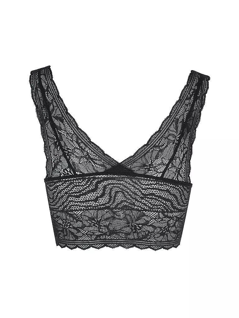 CHANTELLE | Bustier FLORAL TOUCH schwarz  | schwarz