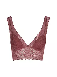 CHANTELLE | Bustier FLORAL TOUCH coral | dunkelrot