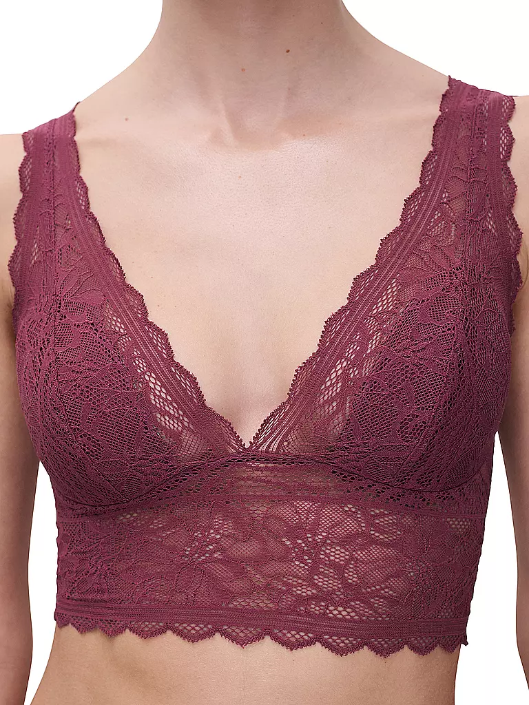 CHANTELLE | Bustier FLORAL TOUCH sienna | koralle