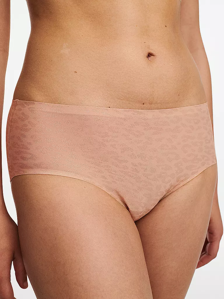 CHANTELLE | Pants leo shimmer print  | beige