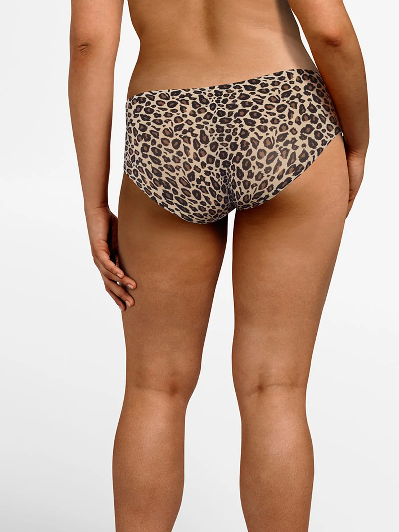 CHANTELLE | Pants SOFTSTRETCH leopard nude | braun