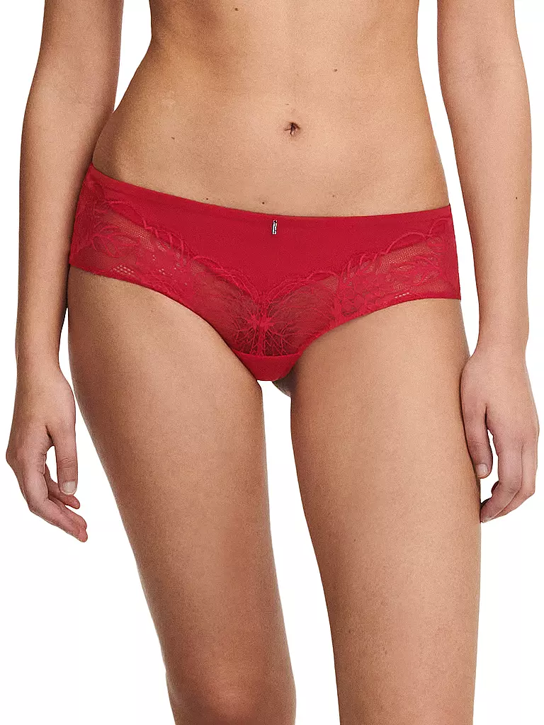 CHANTELLE | Shorty MIDNIGHT FLOWERS scarlett | rot