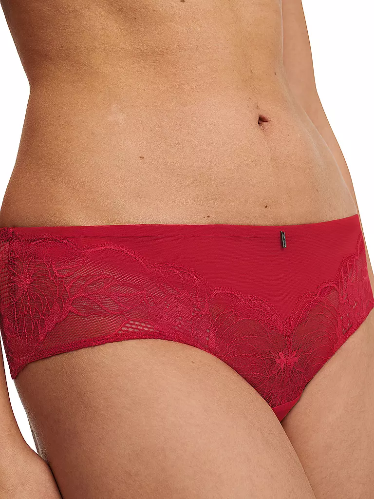 CHANTELLE | Shorty MIDNIGHT FLOWERS scarlett | schwarz