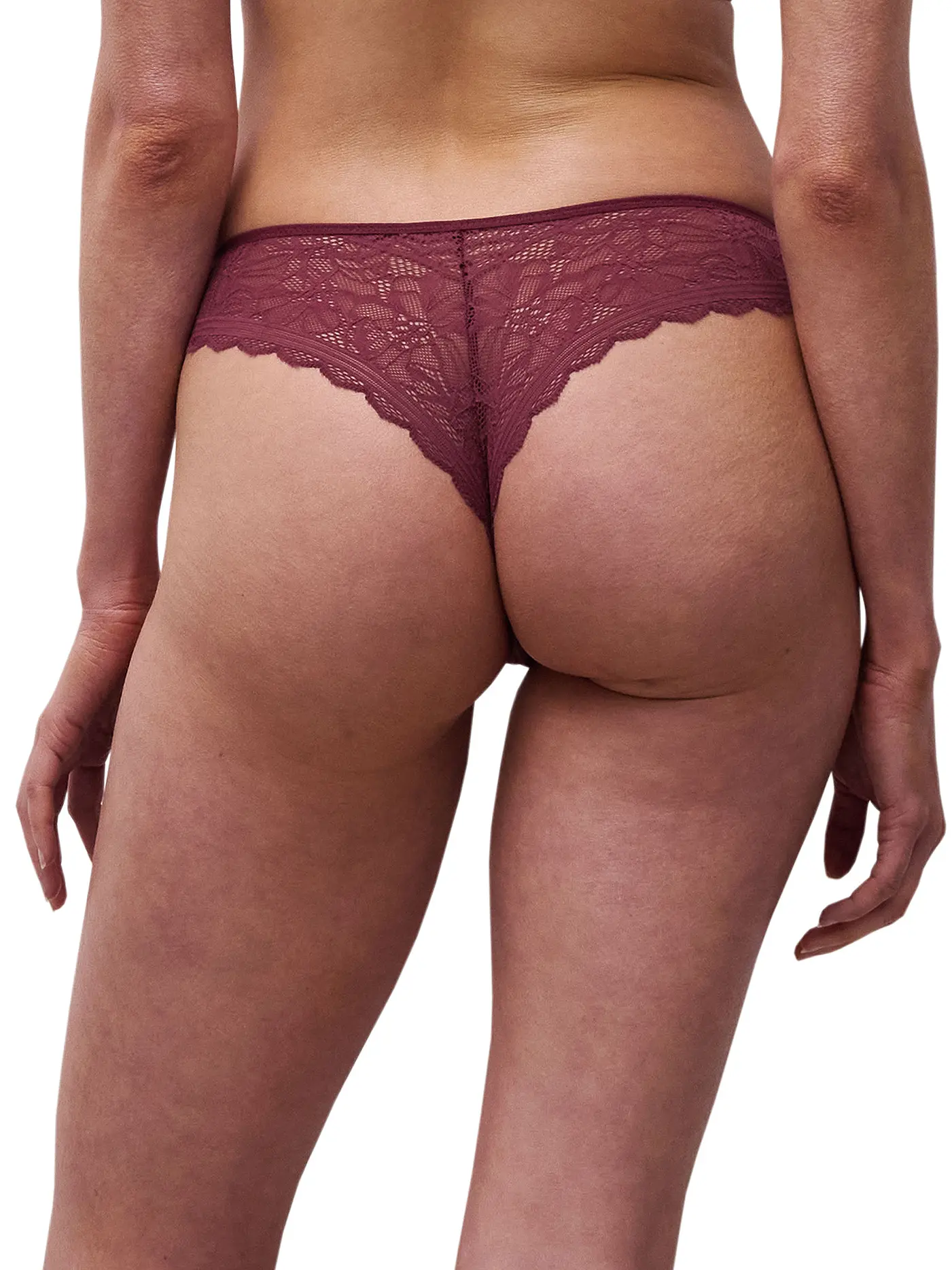 CHANTELLE | String FLORAL TOUCH sienna | dunkelrot