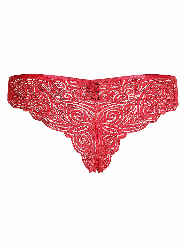 CHANTELLE | Tanga "Pyramide" (Coquelicot) | rot