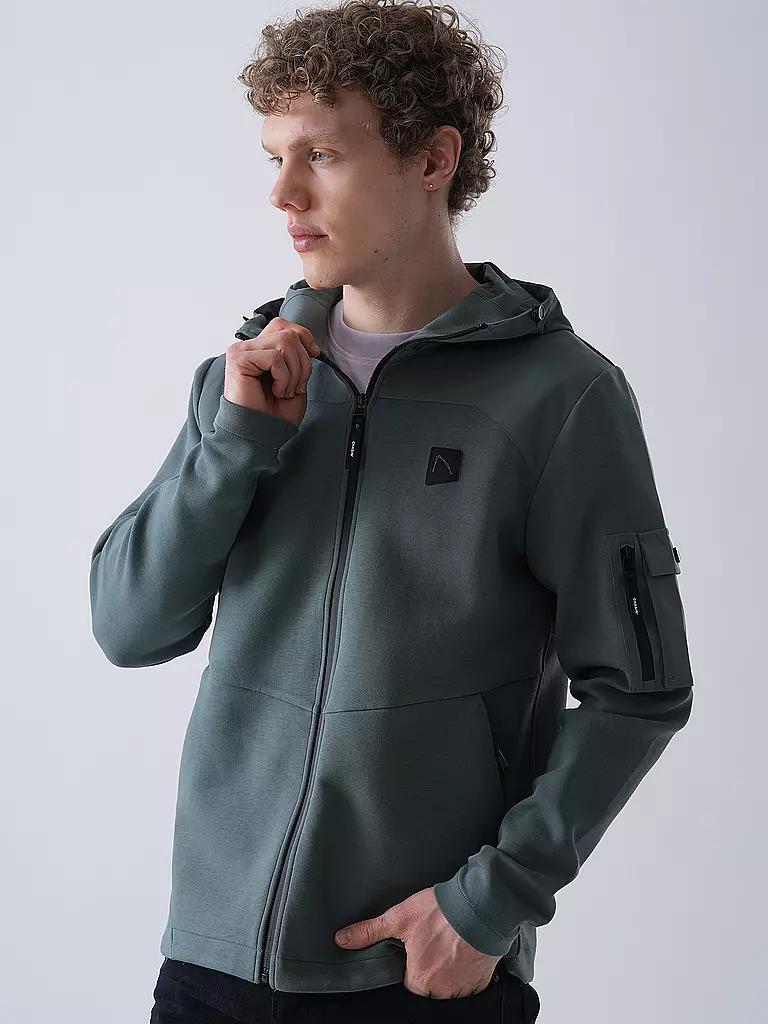 CHASIN | Sweatjacke LION MIX | beige