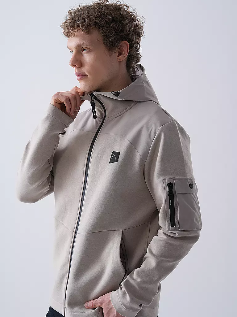 CHASIN | Sweatjacke LION MIX | grün