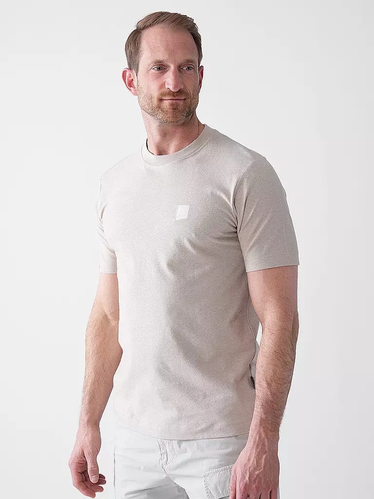 CHASIN | T-Shirt ETHAN LINNEN | camel