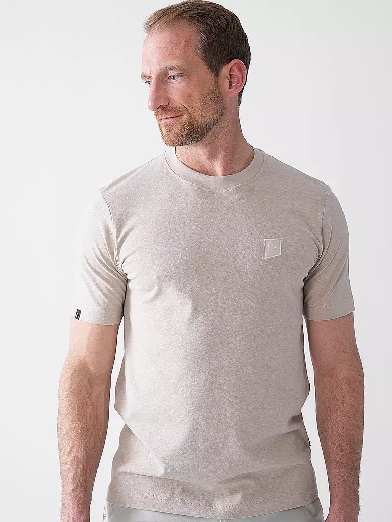 CHASIN | T-Shirt ETHAN LINNEN | camel