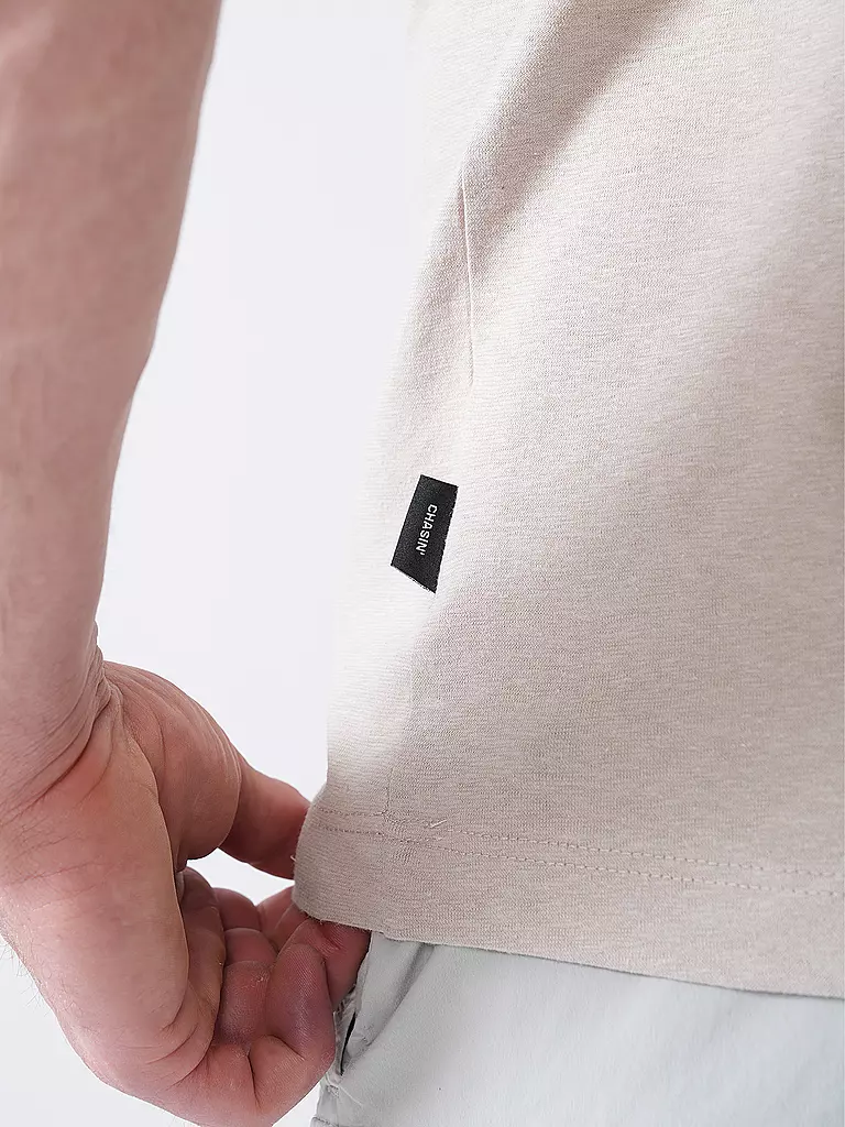 CHASIN | T-Shirt ETHAN LINNEN | camel