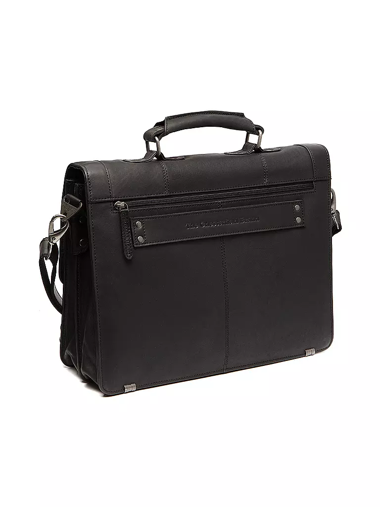 CHESTERFIELD | Ledertasche - Aktentasche STUTTGART 14" | schwarz