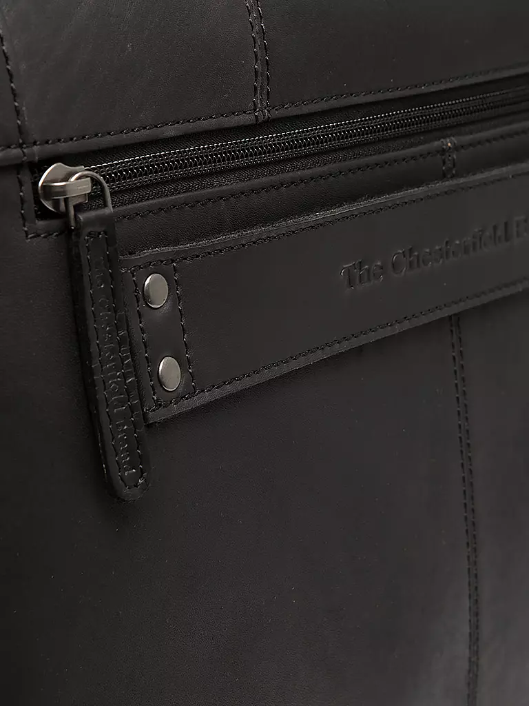 CHESTERFIELD | Ledertasche - Aktentasche STUTTGART 14" | schwarz