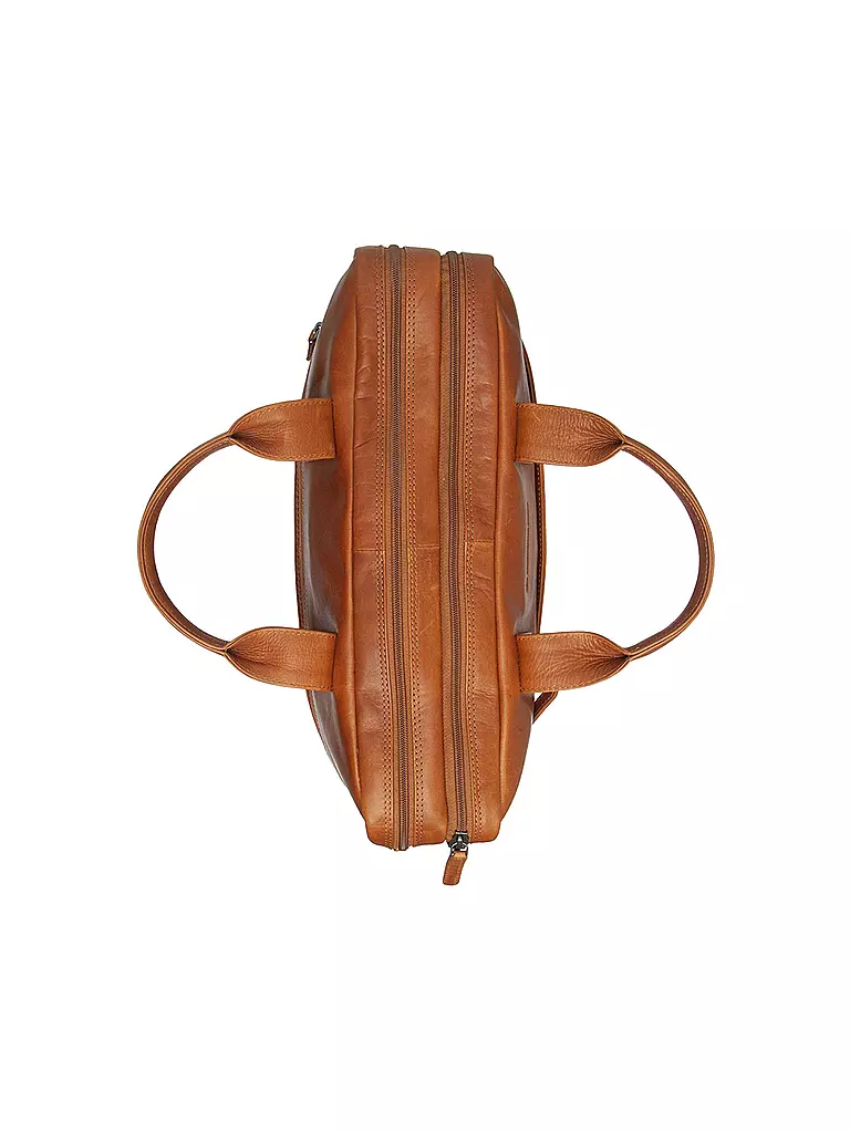 CHESTERFIELD | Ledertasche - Laptoptasche FRAZER | camel